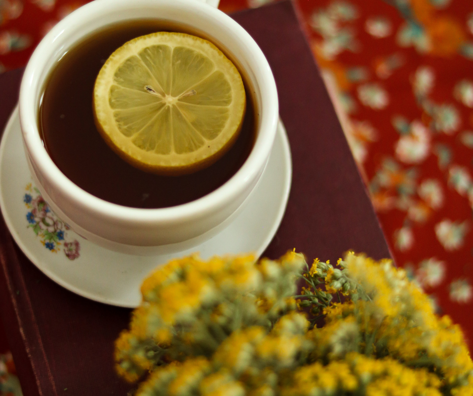 Schwarzer Tee mit Honig und Zitrone Rezepte