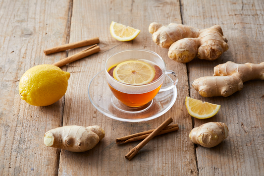 Yogi Tee mit Zitrone und Ingwer selber machen